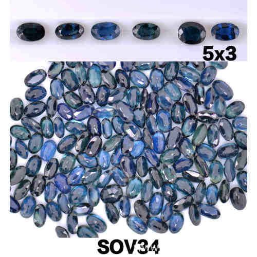 Thailand natural blue sapphires loose sapphire